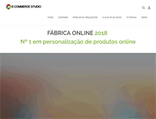 Tablet Screenshot of ecommercestudio.com.br